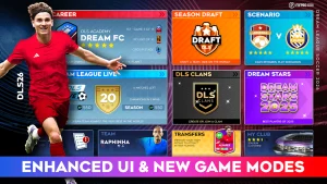 Dream League Soccer 2026 MOD APK v12.250 [Unlimited Money] Download 1